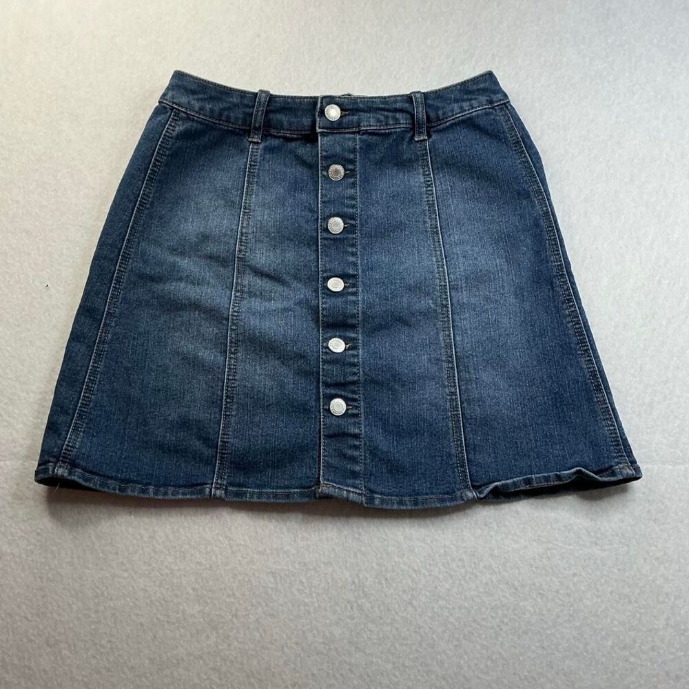 Mossimo Women's Blue and Navy Skirt
